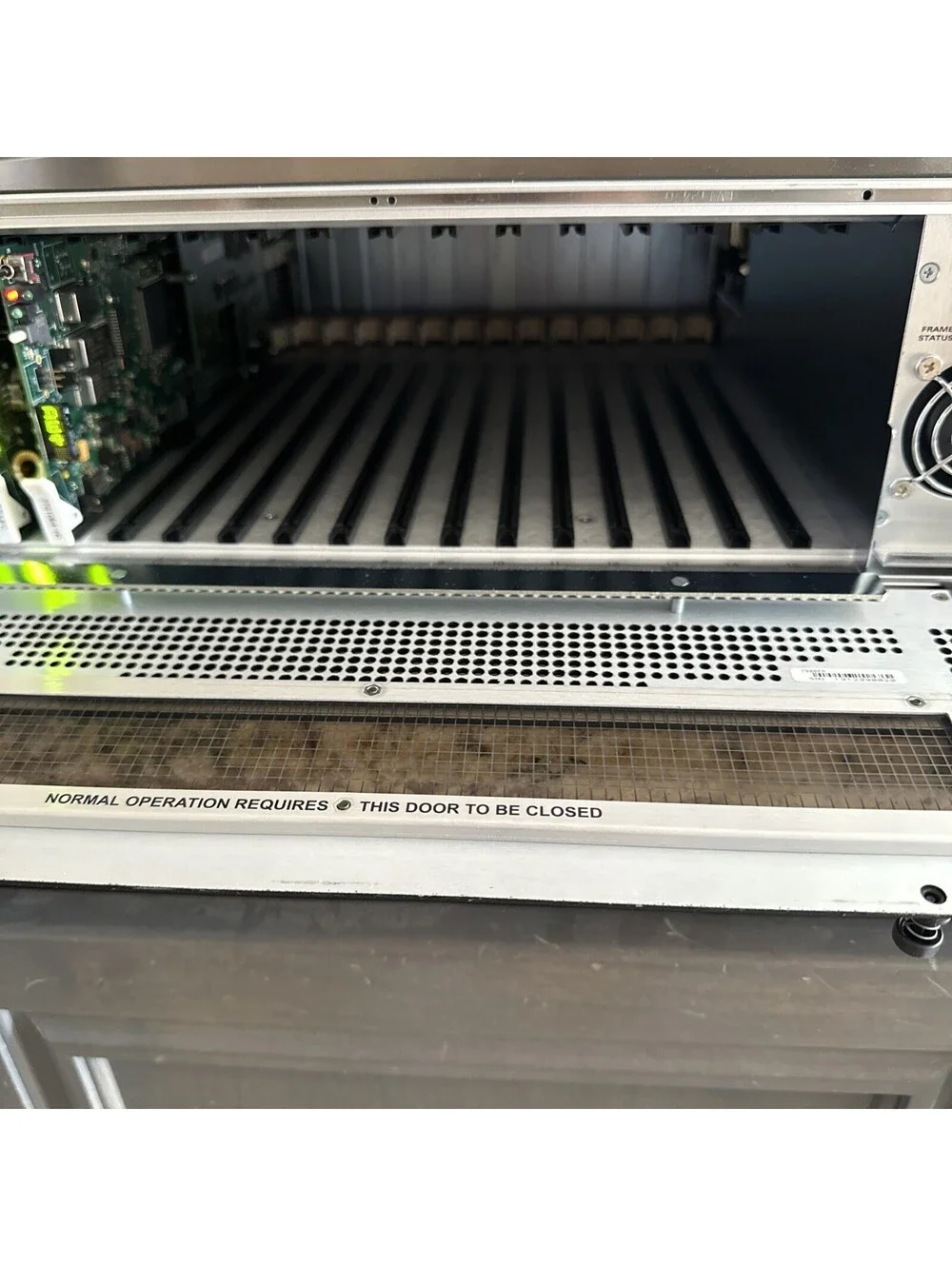 Evertz 7800FR-QT 3U Rack-Mountable Quiet Multiframe With Cards FAST SHIPPING